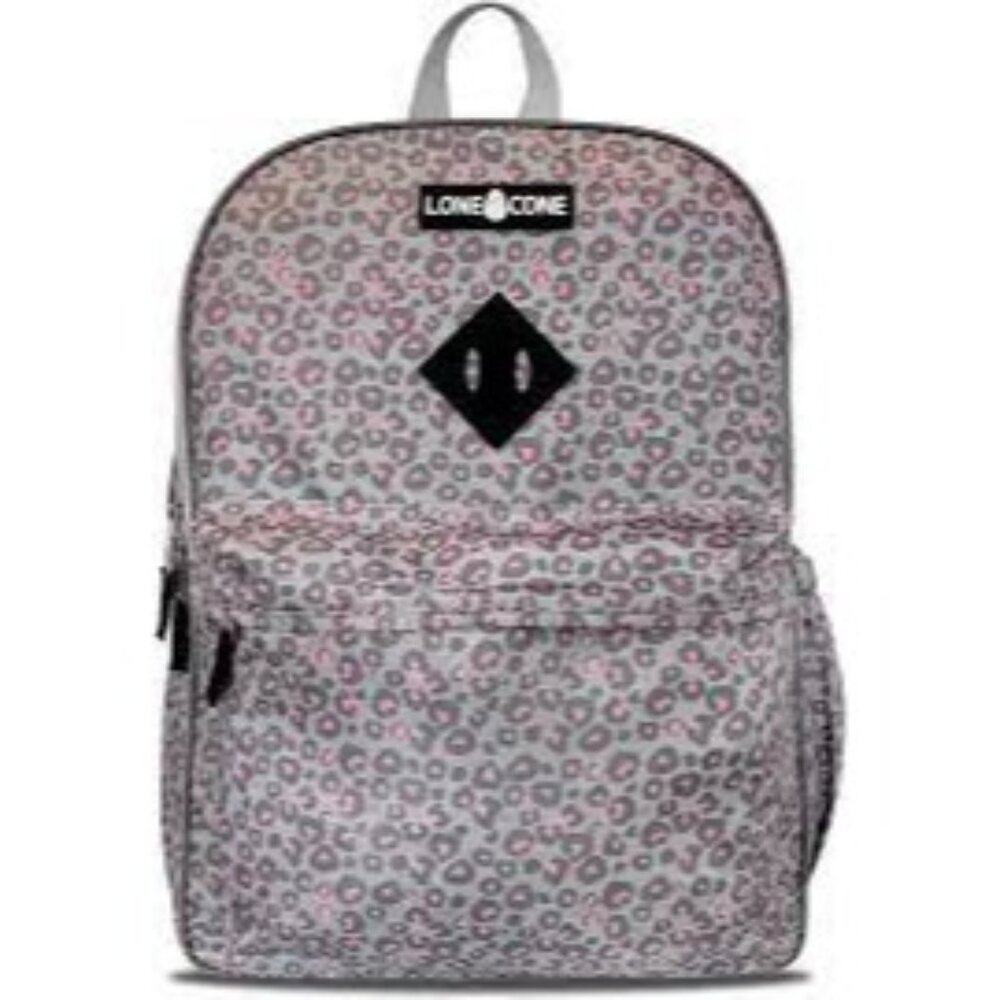 Lone Cone Leopard 17" Backpack NEW WITH TAGS